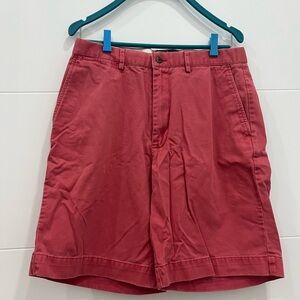 Polo by Ralph Lauren Men's Brick Red Flat Front Shorts